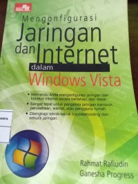 Mengonfigurasi Jaringan dan Internet Dalam Windows Vista