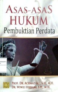 Asas-Asas Hukum Pembuktian Perdata