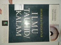 Sejarah & pengantar Ilmu Tauhid/Kalam