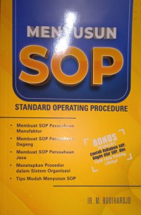 Menyusun SOP Standard Operating Procedure