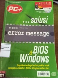 Image of Solusi Error Message BIOS & Windows