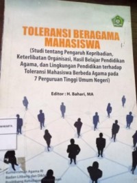 Image of Toleransi Beragama Mahasiswa