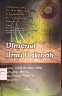 Image of Dimensi Ilmu Dakwah