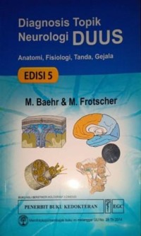 Image of Diagnosis Topik Neurologi Duus. Anatomi, Fisiologi, Tanda, Gejala