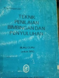 Image of Teknik Penilaian Bimbingan dan Penyuluhan