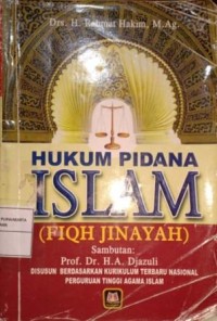 Image of Hukum Pidana Islam (Fiqh Jinayah)