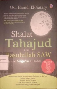 Image of Shalat Tahajud Cara Rasulullah SAW Sesuai Al-Qur'an & Hadits