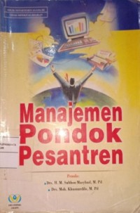 Image of Manajemen Pondok pesantren