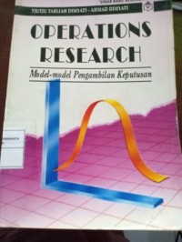 Image of Operation Research. Model-Model Pengambilan Keputusan