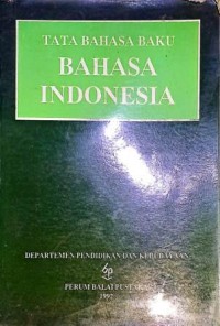 Image of Tata Bahasa Baku Bahasa Indonesia