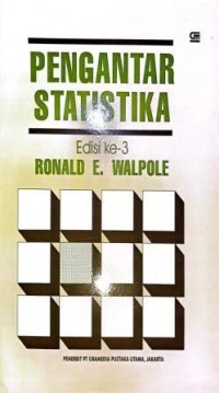 Image of Pengantar Statistika. Edisi ke-3