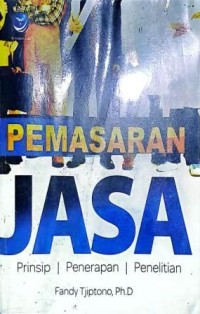Image of Pemasaran Jasa. Prinsip, Penerapan, Penelitian