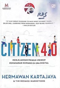 Image of Citizen 4.0. Menjejakkan Prinsip-Prinsip Pemasaran Humanis Di Era Digital