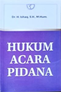 Image of Hukum Acara Pidana