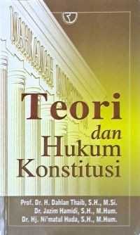Image of Teori dan Hukum Konstitusi