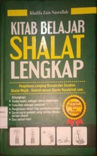 Image of Kitab Belajar Shalat Lengkap